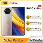 Глобальная версия POCO X3 Pro 8 Гб 256 ГБ Snapdragon 860 6,67 ''120 Гц DotDisplay 5160 мАч 33 Вт Быстрая зарядка камера 48 МП NFC