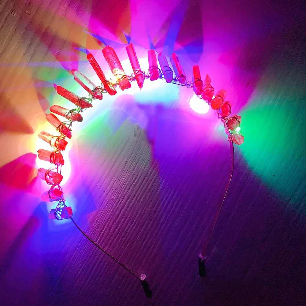 Водная аура Хрустальная корона светильник ящаяся тиара Русалка Кварцевая