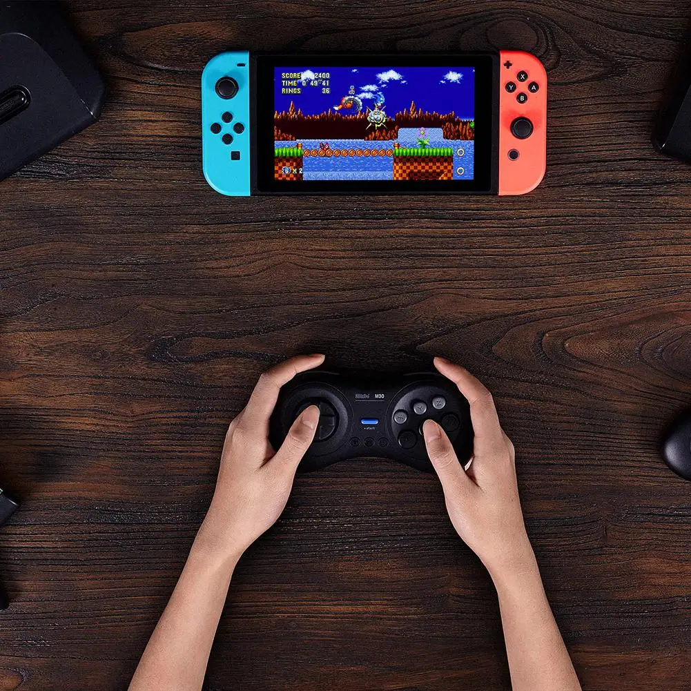 8bitdo M30 Беспроводной Bluetooth игровой контроллер для коммутатора ПК MAC паровой 6-кнопочная геймпад Для nintendo переключатель PC MAC Пара игры