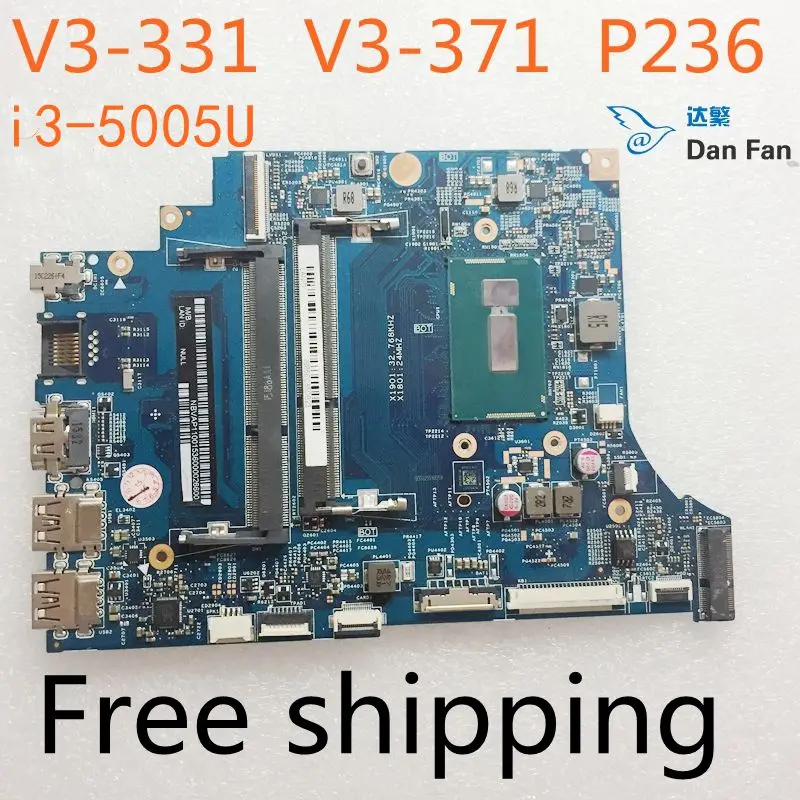 VA30 HB материнская плата для ноутбука ACER V3 331 371 P236 Системы i3 5005U 100%