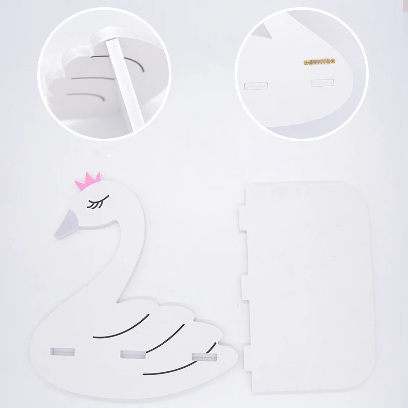 Детская полка скандинавского стиля настенная подвесная стойка для рукоделия