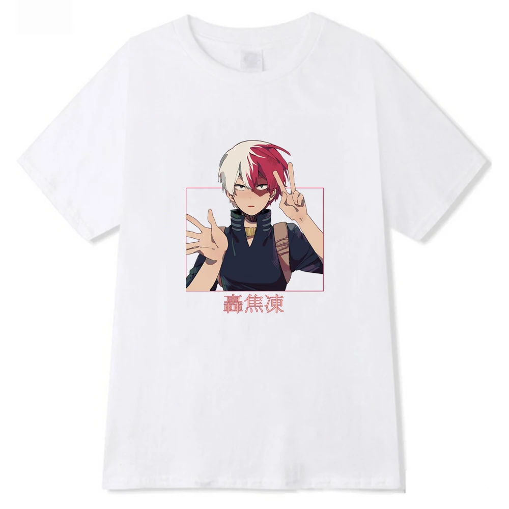 

My Hero Academia Kawaii Print Woman Tshirts Female Harajuku Tops Tee Summer T-shirts
