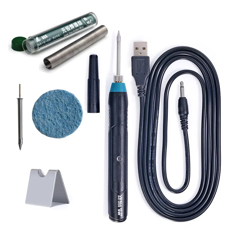 

5V 9W YIHUA 947 USB Electric Soldering Iron Kit Portable Microelectronics Repair Welding Tools for SOP DIP SOIC and More