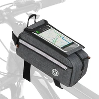 bike triangle bags reflective bike triangle bag bicycle frame bag cycling accessories storage pouch bag cycling bicycle
