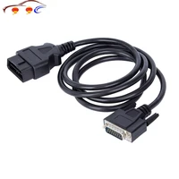 16pin obd2 male to male extension cable db15pin to vga cable extension cable car diagnostic extender cable 156cm