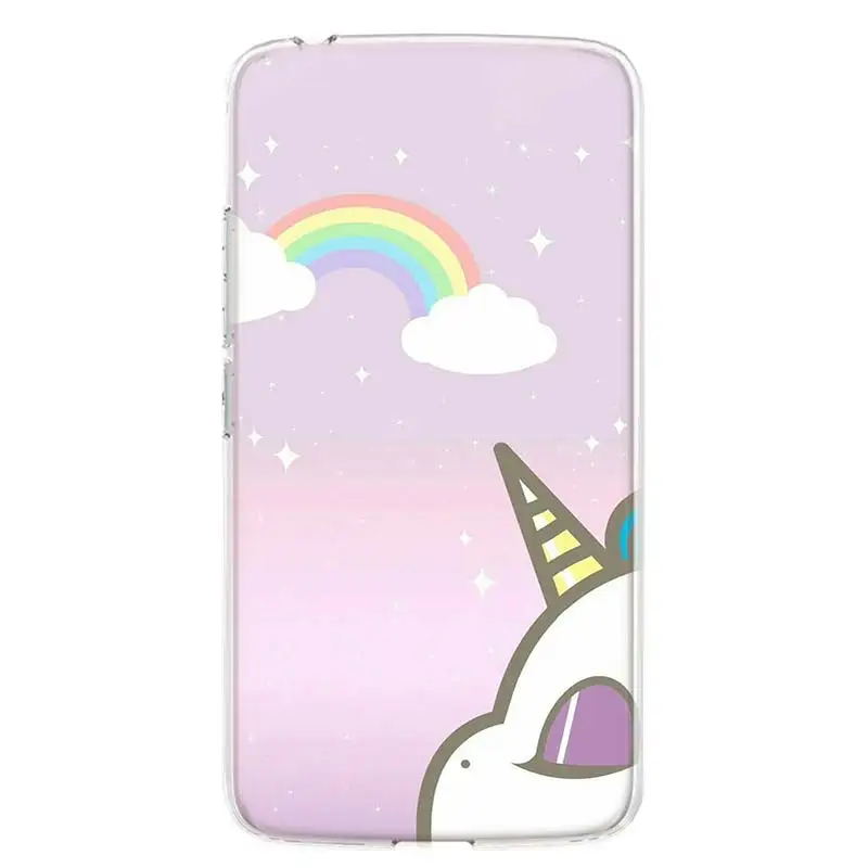 Чехол для телефона My Unicorn Girl Motorola MOTO G8 G7 G6 G5 G5S G4 E6 E5 E4 Plus Play Power One Action мягкий