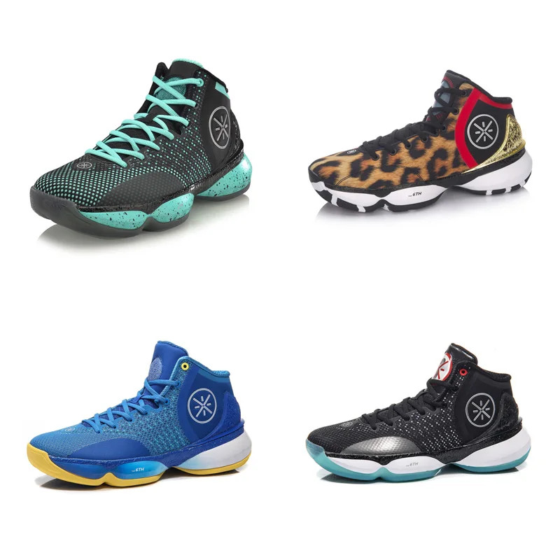 Li Ning/мужские баскетбольные кроссовки Wade the 6th устойчивые с подушкой спортивная