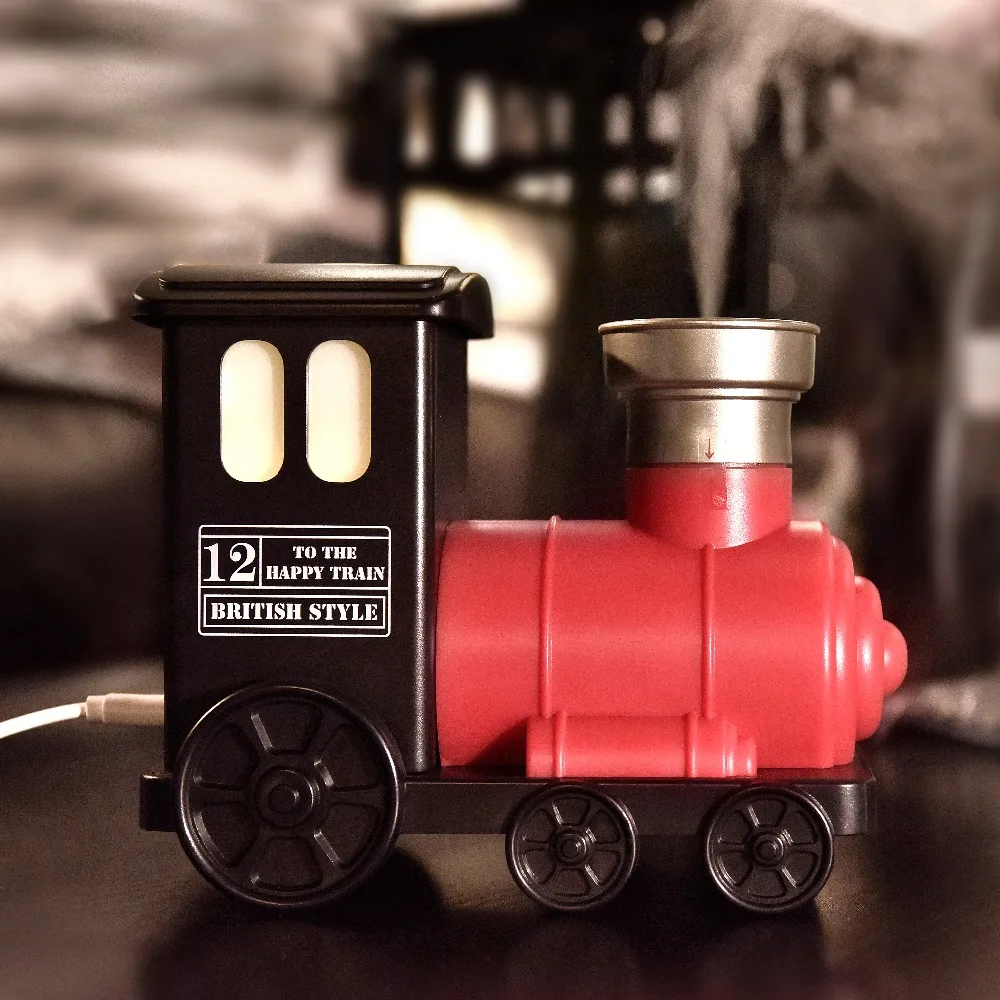 USB train mini Humidifiers Air Ultrasonic Humidifier Essential Oil Diffuser Mist Maker Humidificador Gift | Бытовая техника
