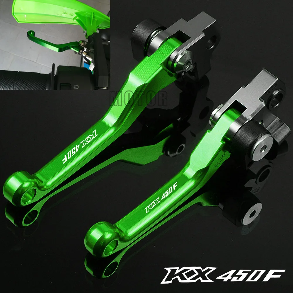 

For Kawasaki KX450F 2006-2018 2007 KX450 KX 450F 450 F CNC Aluminum Motorcycle Dirt Pit Bike Motocross Pivot Brake Clutch Levers