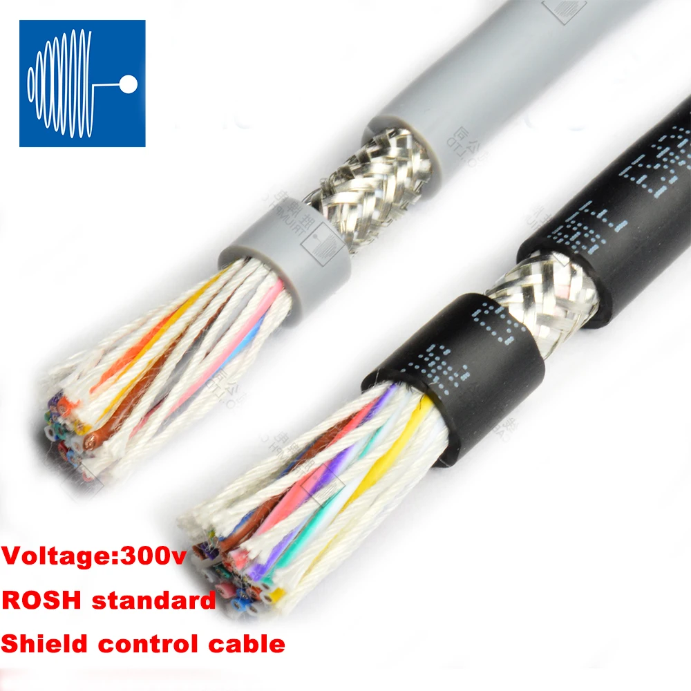 Кабель Triumph/SHENGAPI 10 м многожильный экранированный кабель из ПВХ 24AWG 2/3/4/5/6/7/8/10