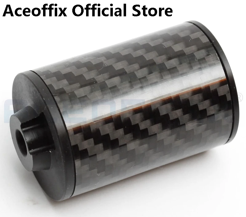 Aceoffix 3K Углеродное волокно задняя подвеска складной велосипед ультралегкий 20g