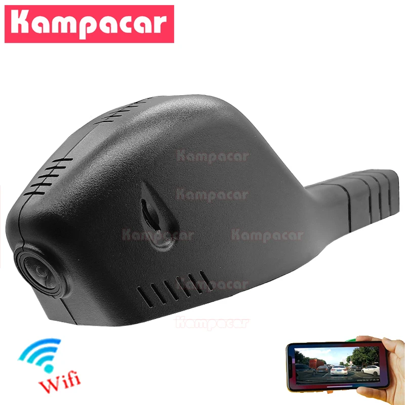 

Kampacar VW15-F Wifi Car DVR Camera DashCam For Volkswagen Passat B8 VW Touran Tiguan Golf MK7 Polo MK6 4K 2160P Video Recorder