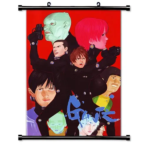 Настенный постер Gantz в стиле японского аниме для домашнего декора 40x6 см | Дом и сад
