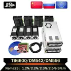 RUEU в наличии! 4 оси Nema 23 шагового двигателя 3N.m 425oz-in112 мм  мотор драйвер TB6600DM542DM556 + Питание  USB числового программного управления