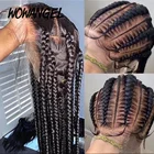 Парики на полной сетке, прямые 360 передние парики на сетке, предварительно выщипанные передние парики из человеческих волос, бразильские парики без клея Remy для женщин