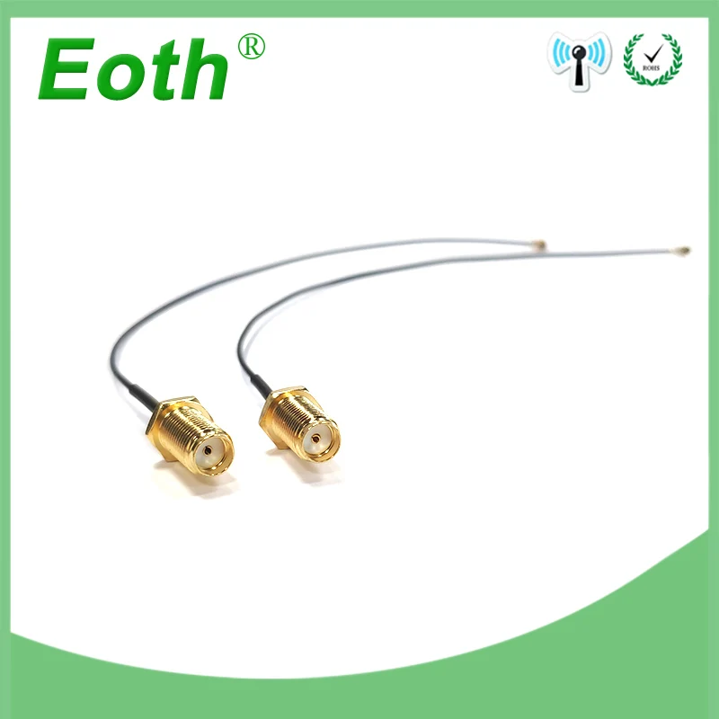 2 шт./партия удлинитель для антенны 20 см|antenna wifi|ufl wifiwifi antenna rp-sma |