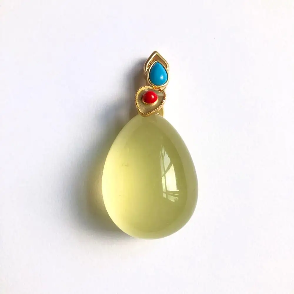 Топ натуральный розовый кулон ожерелье для женщин Кристалл Камень Модные