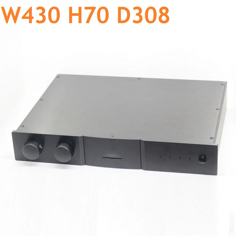 

Naim анодированный алюминиевый предусилитель усилитель шасси NAP150 NAP200 оболочка DIY DAC декодер оболочка предусилитель чехол W430 блок питания