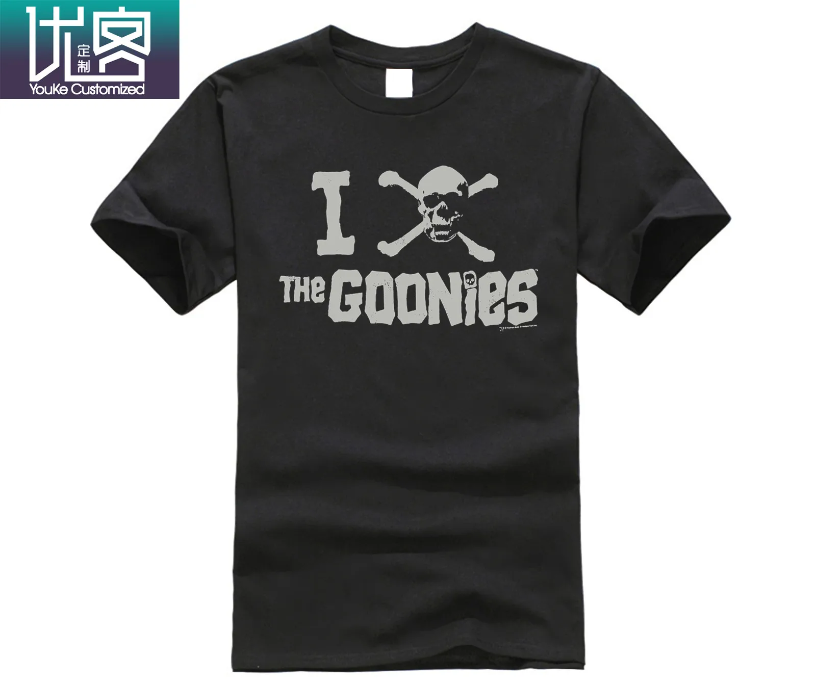 Мужская футболка с изображением героев из мультфильма The Goonies s I Skull and Crossbones the
