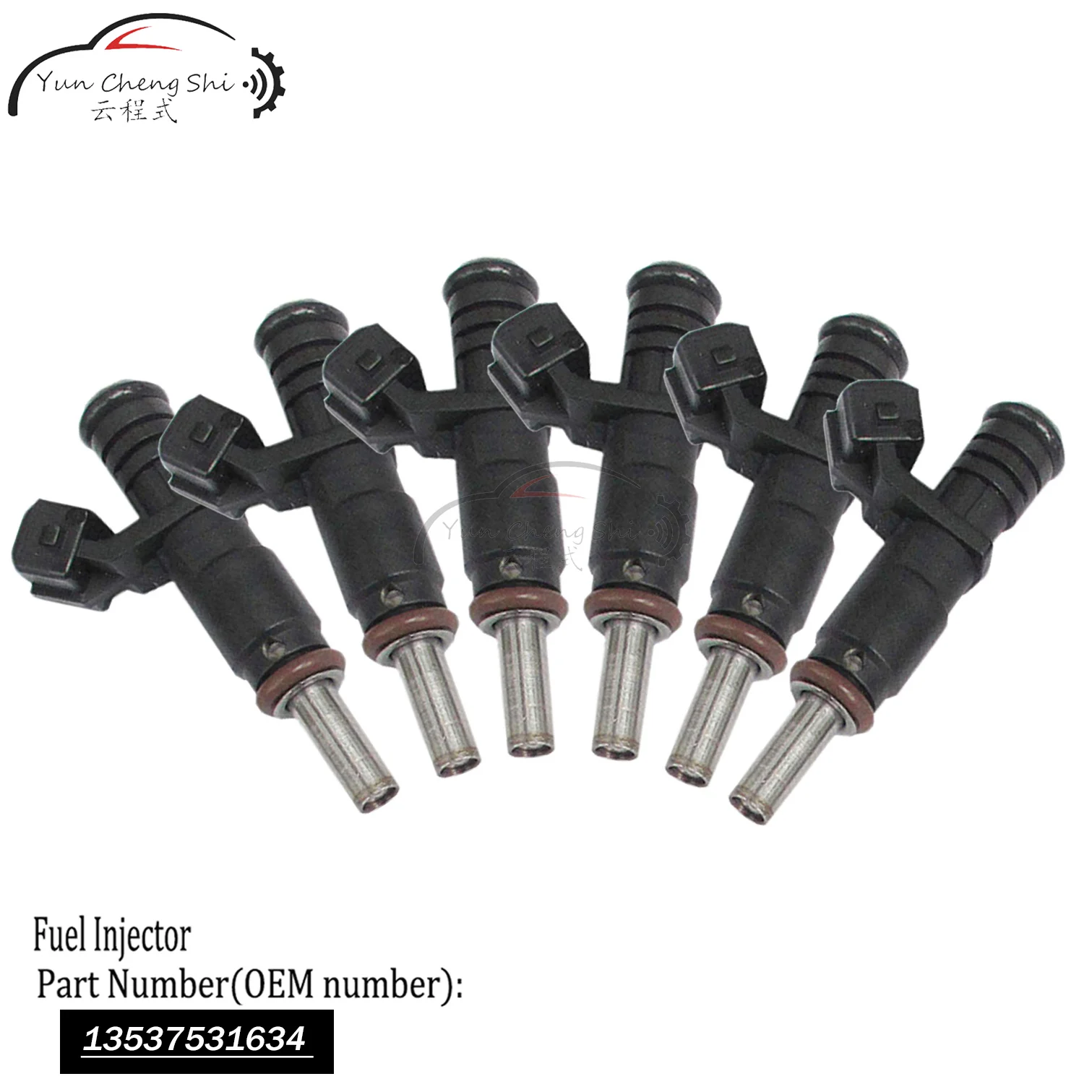 6 шт./лот 100% Топливные форсунки для впрыска 7531634 13537531634 BMW E60 530xi 328i|Топливный