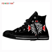 mens casual shoes machine head music fans heavy metal band logo personalized shoes light breathable lace upcanvas casual shoes