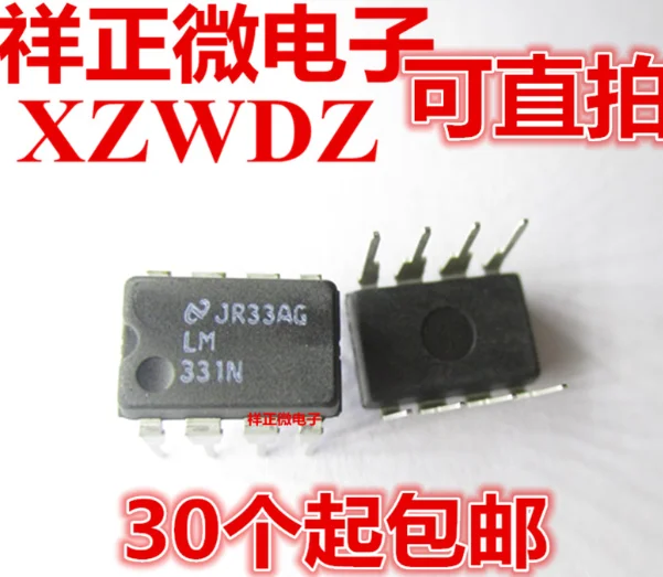 

Mxy 10PCS LM331N DIP8 LM331 DIP 331N DIP-8 LM331P Precision Voltage-to-Frequency Converters