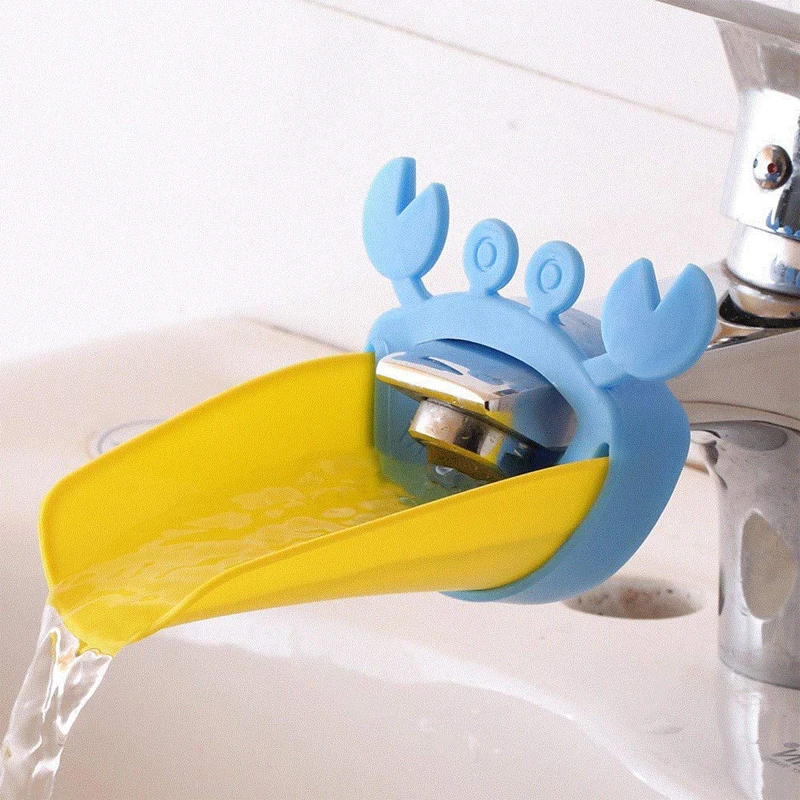 Кран удлинитель для раковины с ручкой детей ясельного возраста ванная комната