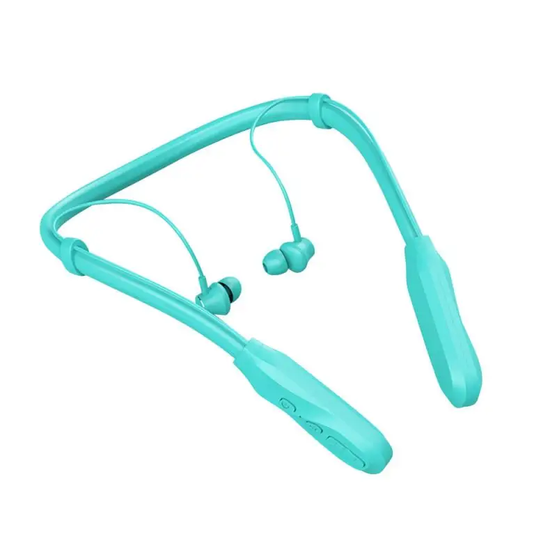 

Wireless Bluetooth-compatible 5.1 Headset Neckband Stereo Sports Headset 100 Hours Long Battery Life Earbuds Headphones With Mic