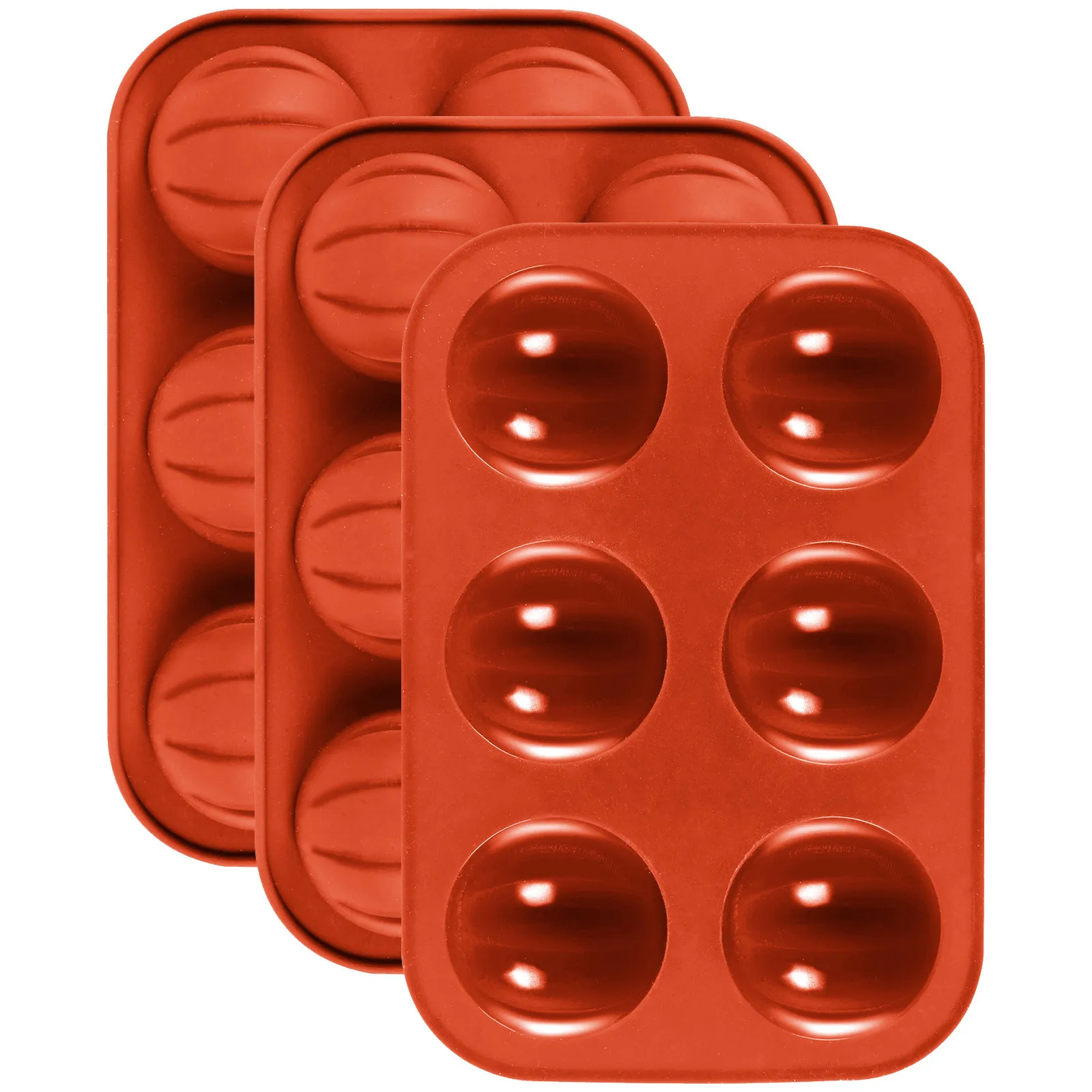 Форма для торта с полушариками силиконовая форма маффинов шоколада печенья