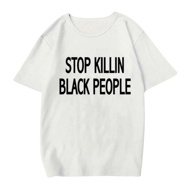 2020 Летняя Повседневная футболка с коротким рукавом топы принтом букв круглым