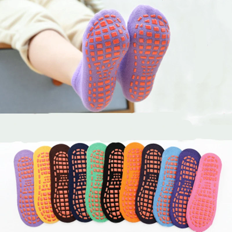 

New Non-slip Short Socks 3 Yards Adult with Baby Boys and Girls Home Running Floor Socks Indoor Sports Breathable Yoga Socks