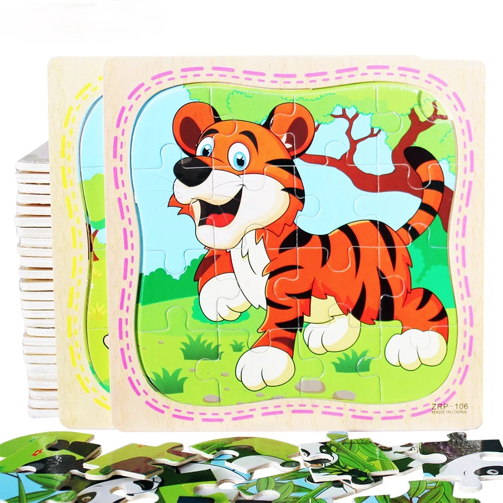 

Новая распродажа, 38 видов, мультяшный деревянный пазл, детские животные/автомобиль, головоломка, игрушка для детей раннего возраста, обучаю...