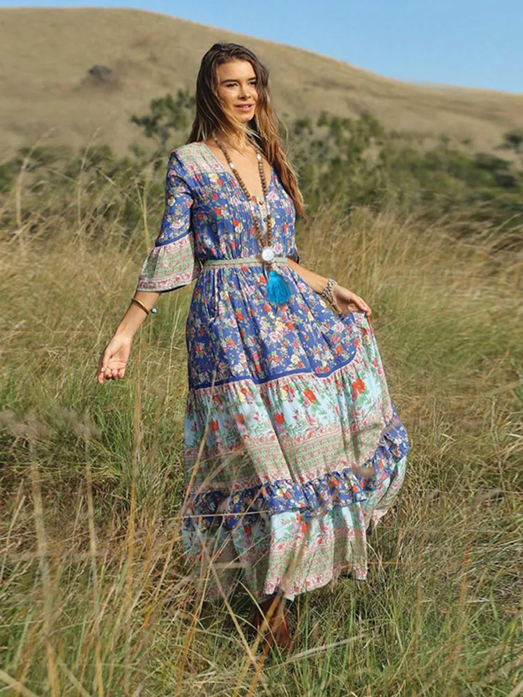 Новый длинный Красочный кулон с кисточкой ожерелье многоскоростные деревянные