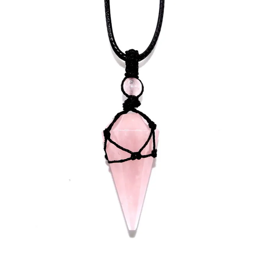 FYJS уникальный ручной работы Плетение обертывание шестиугольная Пирамида