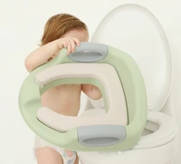 folding childrens pot baby potty training seat with armrests portable baby toilet seat for kids child travel potty for boy girl