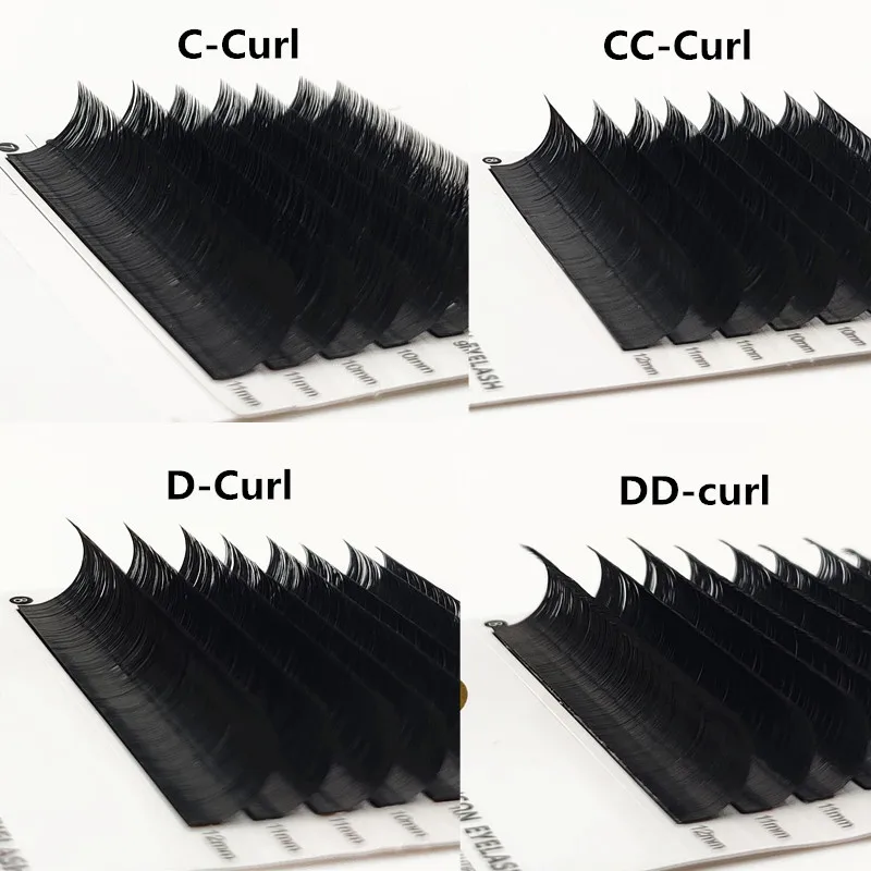 Ресницы для наращивания GIVENSON натуральные ресницы ручной работы 0 03 мм 16