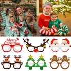 9 шт., декоративные очки в виде Санта Клауса