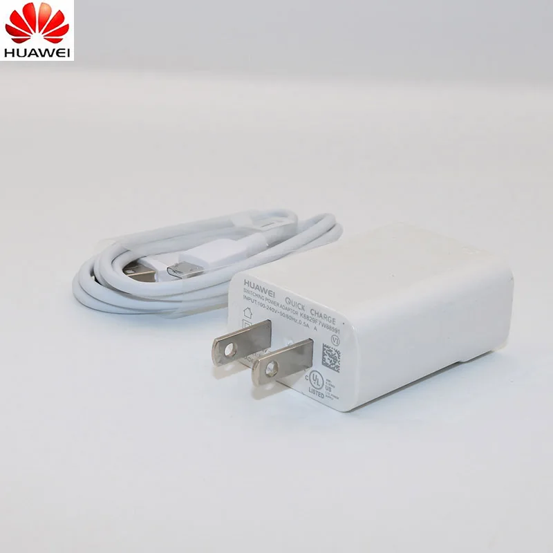 Зарядное устройство для Huawei 9В 2A EU QC 2 0 быстрая зарядка быстрый переходник с Micro USB