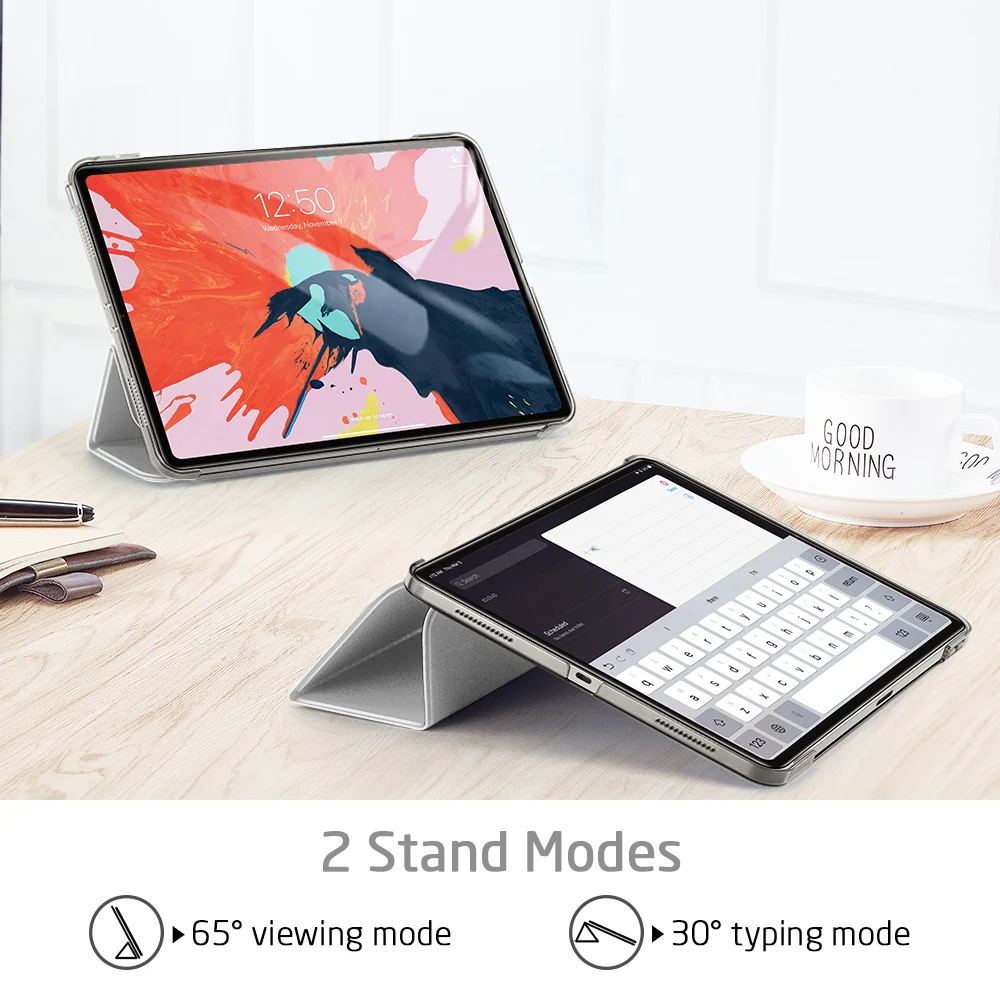 Чехол ESR для iPad Pro 11 12 9 дюймов 2020 2021 умный чехол задняя крышка с магнитной