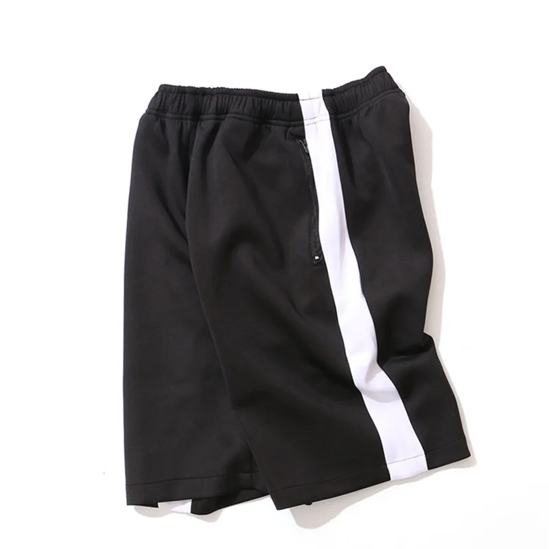

Rainbowtouches Wholesale Polyester Spandex Side Stripe Track Shorts Men