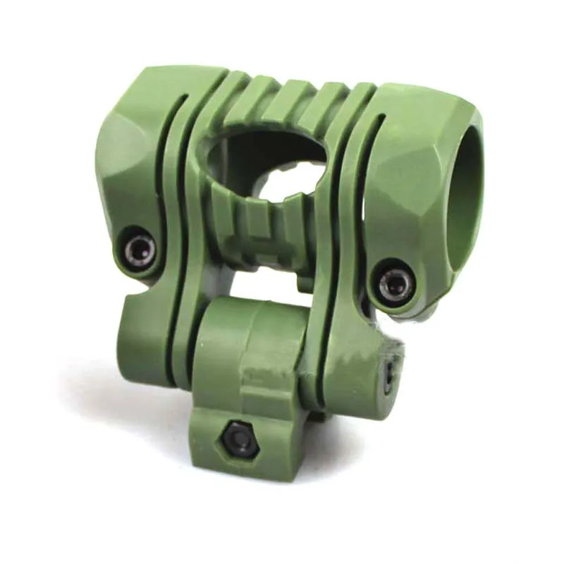 25 мм тактический шлем фонарик держатель фонарь зажим Крепление рельсовый для