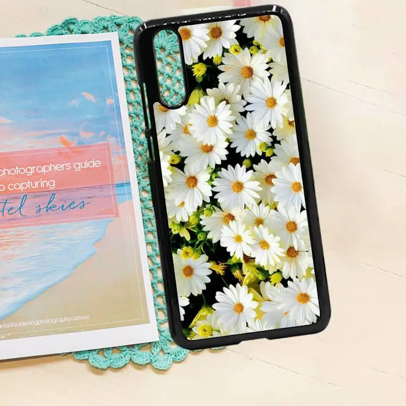 

Sunflower daisy flower high quality Phone Case PC for iPhone 11 12 pro XS MAX 8 7 6 6S Plus X 5S SE 2020 XR