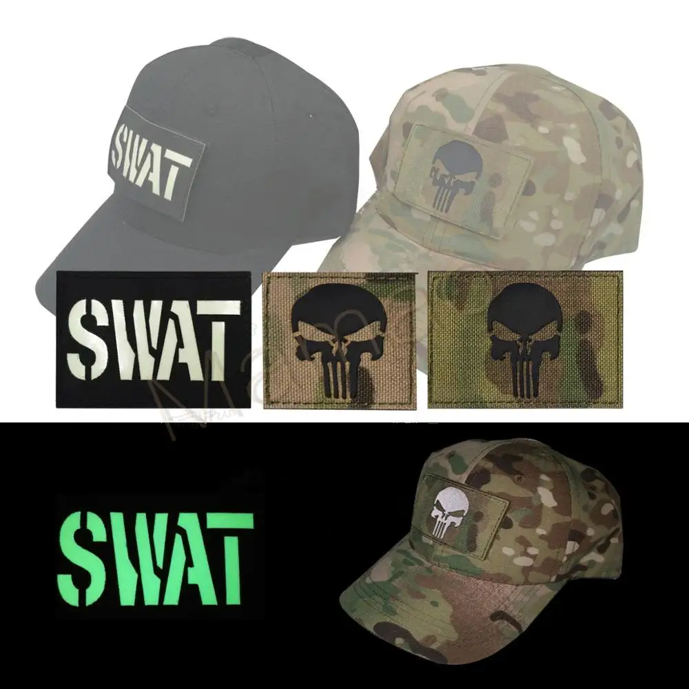 Лазерная резка мозолей Армия Тактический Полицейский спецназ Каратель нашивка