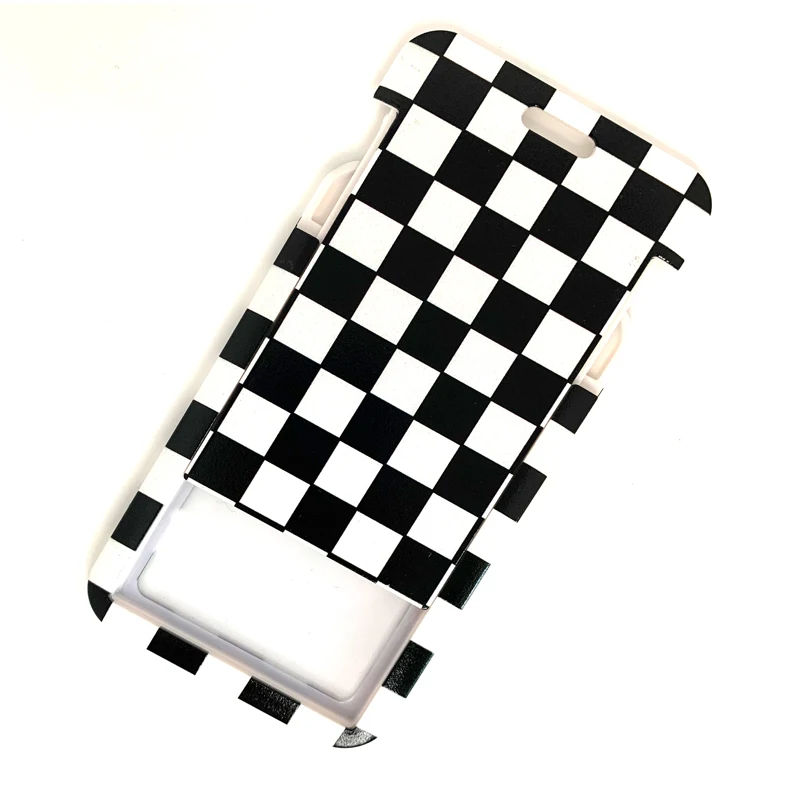 Black and White Squares Pattern Neck Straps Keychain Lanyards For Keys ID Card Badge Holder Webbing Ribbon Mobile Phone Rope | Мобильные