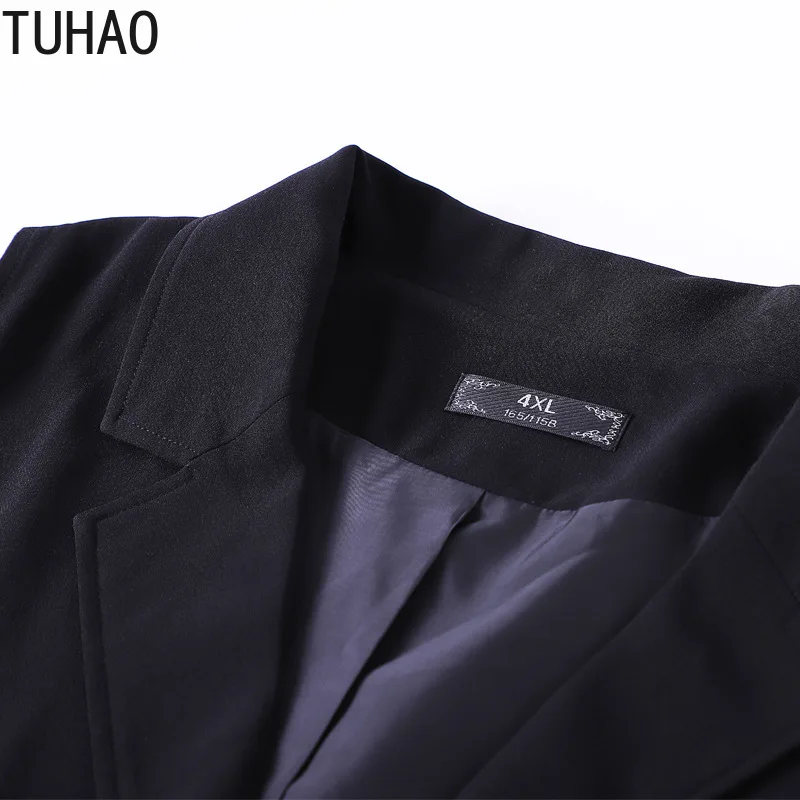 TUHAO OL женский жилет размера плюс 10XL 9XL 8XL осень зима большой размер длинный без