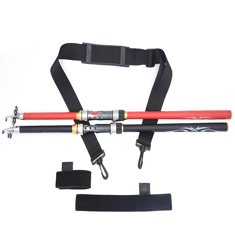 

1 шт. ремень для удочки, ремешок для переноски, ремешок для удочки, наплечный ремень, держатель для снастей, портативный ремешок для уличной у...