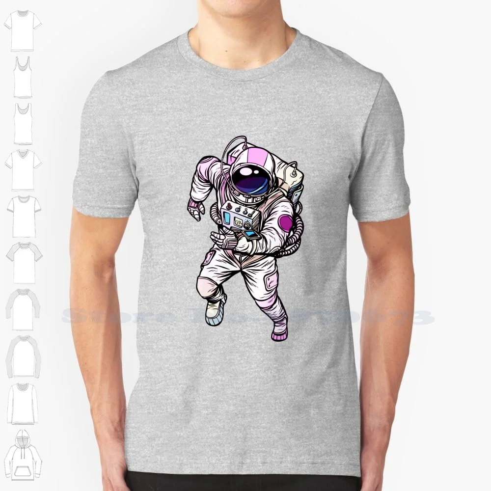 Spaceman Astronaut Fashion Vintage Tshirt T Shirts Waterbottle Vsco Trendy Laptop Aesthetic Black White Space Astronaut Stars