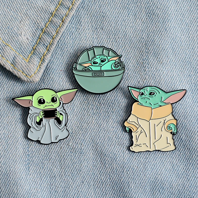 

Cute Big Ear Master pin brooch badge personality Cartoon lapel pin accessories clothes bag hat jewelry gift for children