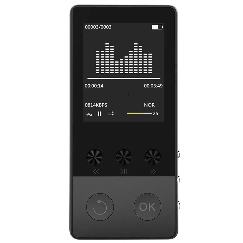 Mp3 плеер Binmer 1 8 дюйма со встроенной памятью ГБ воспроизведение музыки с fm радио