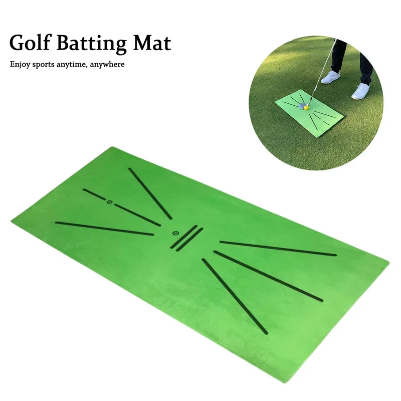 

Golf Training Mat Golf Hitting Mat Durable Portable Golf Putting Practice Aids Equipment for Yard Office Outdoor Golf Game
